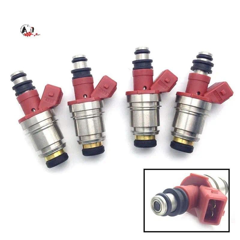 A10E-4Pcs รถหัวฉีดน้ํามันเชื้อเพลิงสําหรับ Hitachi 16600-86G00 สําหรับ Nissan Pickup D21 2.4L 1990-1