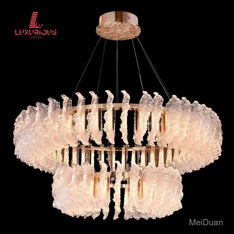 Van Leisi French Light Luxury Living Room Chandelier Bedroom Dining Room Lighting High-end Luxurious
