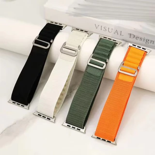 กีฬา Alpine Loop กลับไนล่อนสายรัด for IWatch Apple Watch Ultra 3 2 49มม 46 45 44 42 41มม Series 11 10 9 8 7 6 5 4 SE 3 2