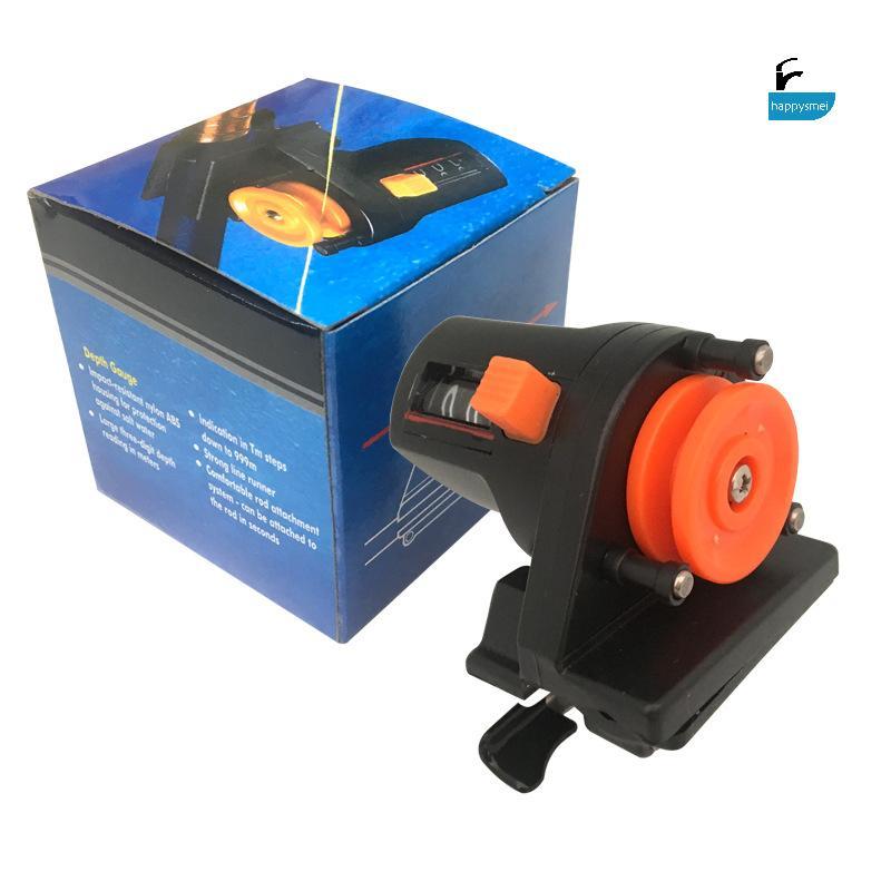 [GIK] เคาน์เตอร์สายตกปลาความลึกเครื่องมือวัดตกปลาความยาวเคาน์เตอร์ 0-999M 6 ซม.Peso อุปกรณ์ตกปลา [VN