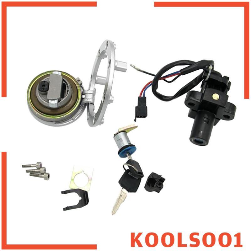 [Koolsoo1] สวิตช์จุดระเบิดฝาครอบแก๊สชุดล็อคกุญแจสําหรับฮอนด้า VT250 MC20 SPADA