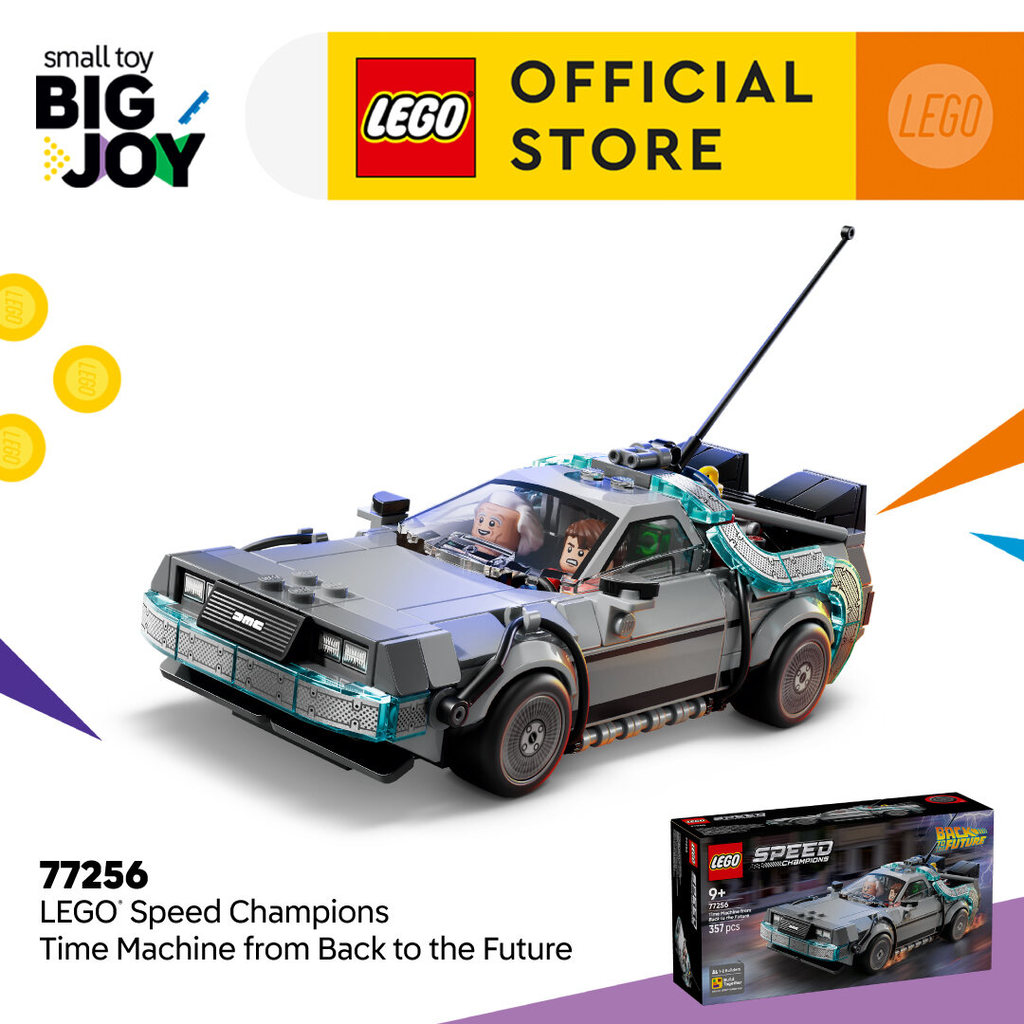 LEGO Speed Champions 76917 2 Fast 2 Furious Nissan Skyline GT-R (R34) (319pcs.), Building Blocks, Kids Toy