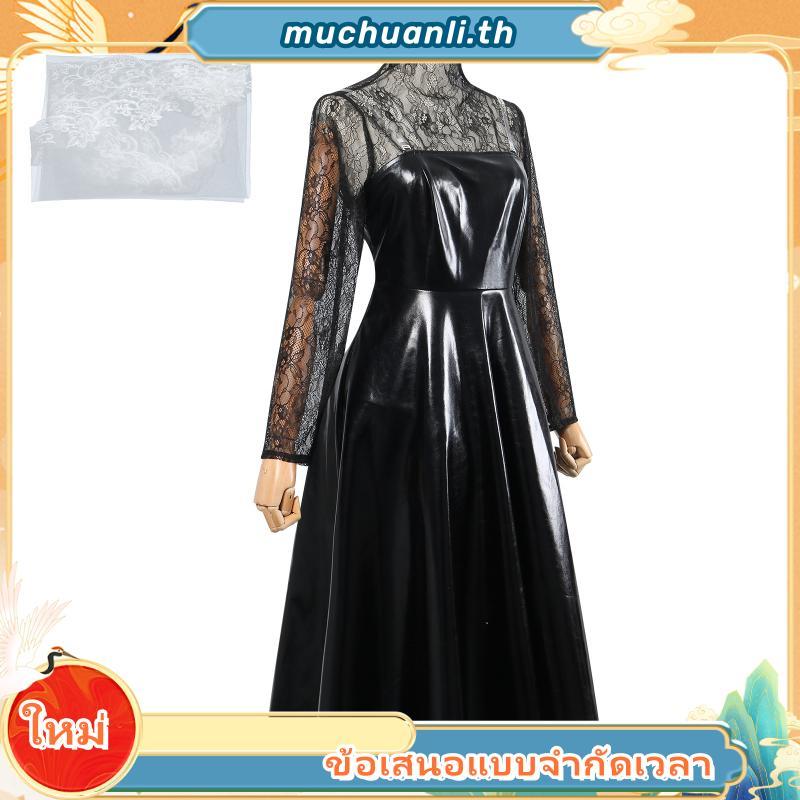 สั่งซื้อนางสาว Osaragi คอสเพลย์อะนิเมะ Sakamoto วันมังงะสีดําชุด Roleplay เครื่องแต่งกายวิกผมฮาโลวีน