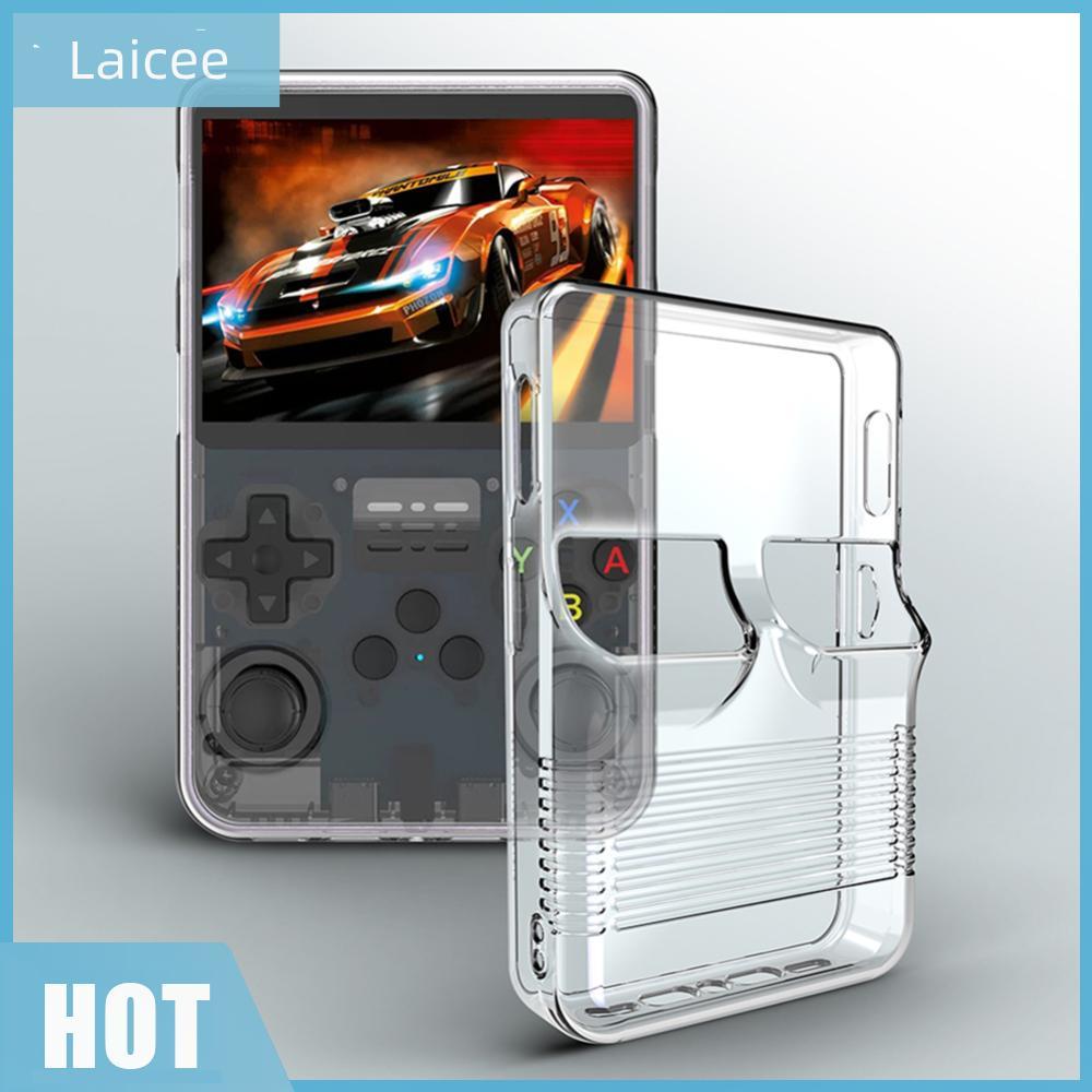 [Laicee.th] เคส TPU โปร่งใสสําหรับ R36S คอนโซลเกมมือถือย้อนยุคป้องกันรอยขีดข่วนป้องกันการล่มสลาย