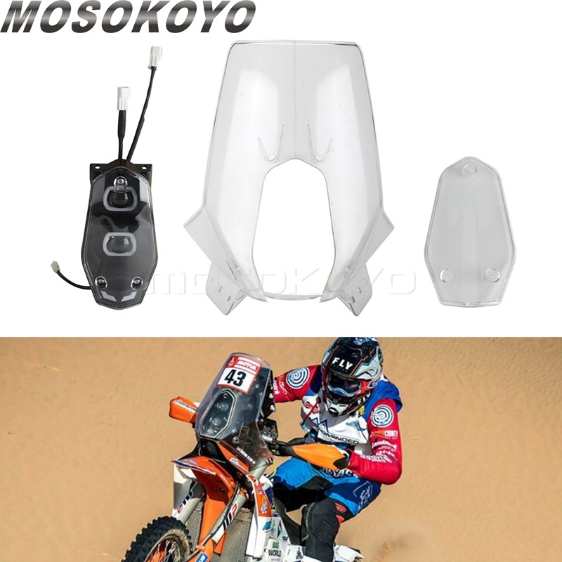 MY Motocross Off-Road กระจก LED ไฟหน้า Hi/Lo Beam RDL สําหรับ 701 Baja Rally 450 RALLY REPLICA ENDUR