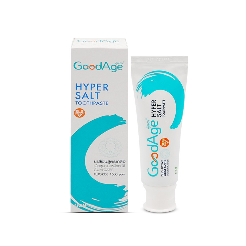 GoodAge ยาสีฟัน สูตร Hyper Salt หลอด 90 g