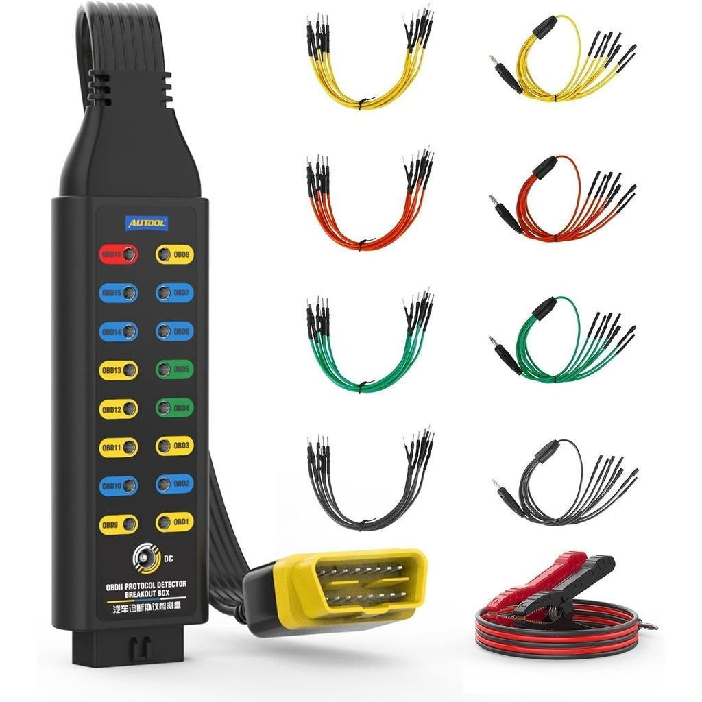 อัตโนมัติobd2แยกกล่อง obdII โปรโตคอลตรวจจับสําหรับการตรวจสอบสัญญาณโปรโตคอล/พลังงาน/พื้นผิวยาง,สามารถ