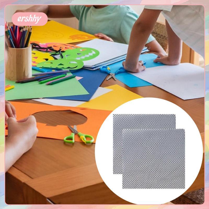 [ershy] 2x Fursuit Eyes Mesh Party Favor Eye Mesh Sheet for Easter Birthday Dress up