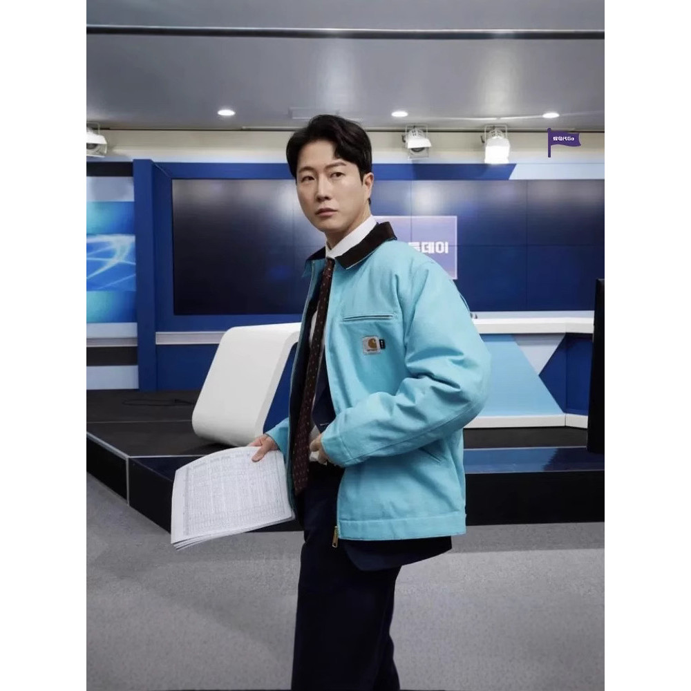 ERU7 Carh'''t Studi0×h W1P Limited Edition Collaboration Detroit Jacket Winter Couple's Turn-Down Co