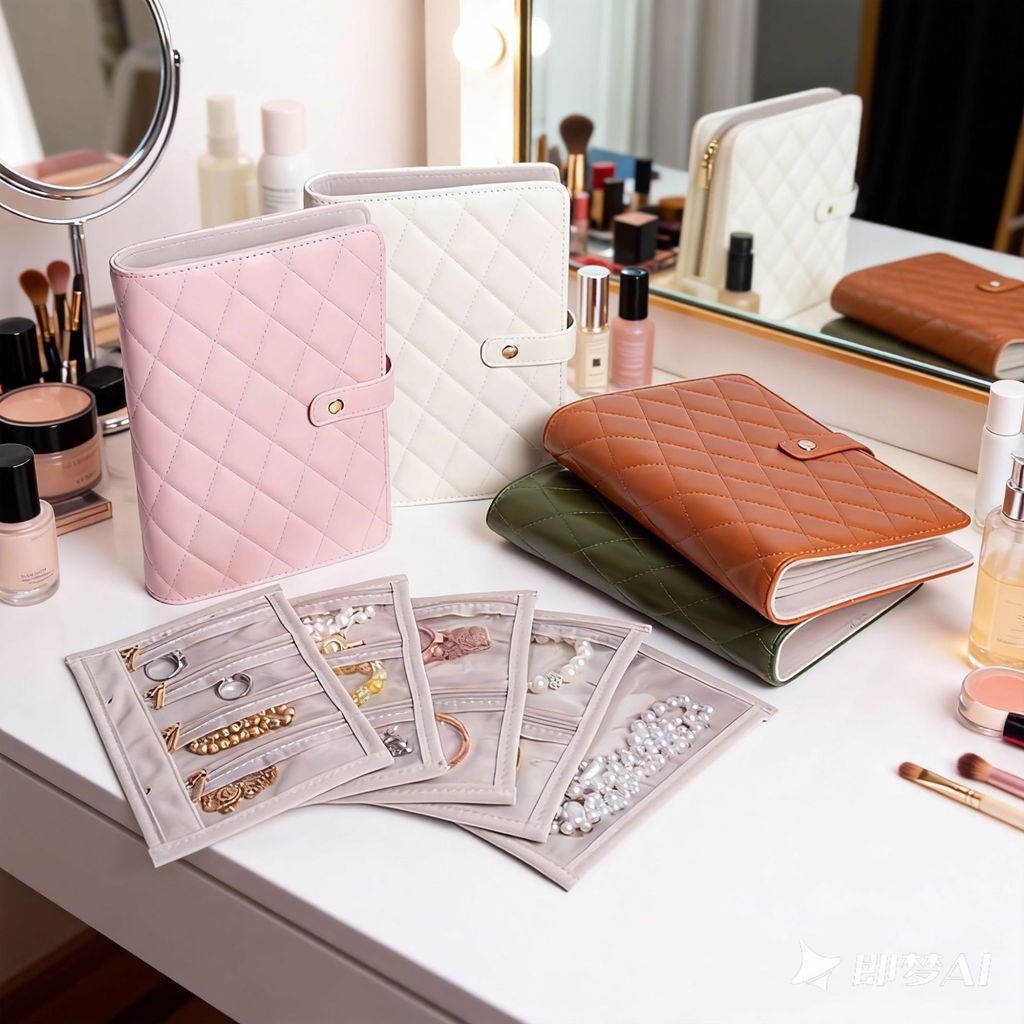 หนัง ปู่ ที่เก็บเครื่องประดับหนังสือกระเป๋าใส่เหรียญกระเป๋าแหวนสร้อยคอทองการจัดเก็บหนังสือป้องกันการ