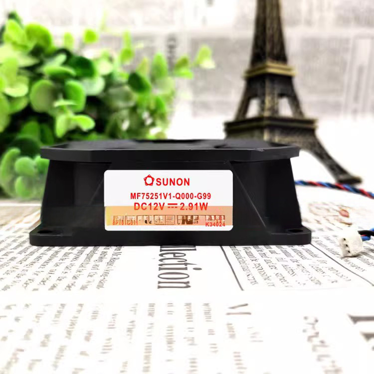 Original Jianzhun SUNON MF75251V1-Q000-G99 พัดลมโปรเจคเตอร์ 7525 12V 2.91 W