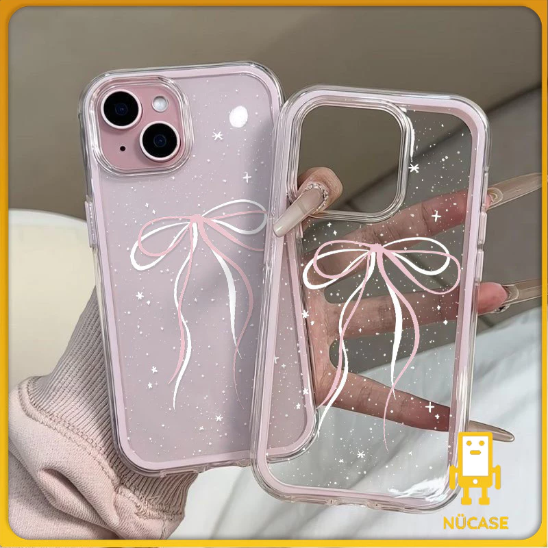 โค้งคำนับ เคสไอโฟน สำหรับ IPhone 15 11 13 7Plus 12 16 14 Pro Max 8Plus XR XS X Max 16 7 8 Plus เคสโทรศัพท์สองในหนึ่ง