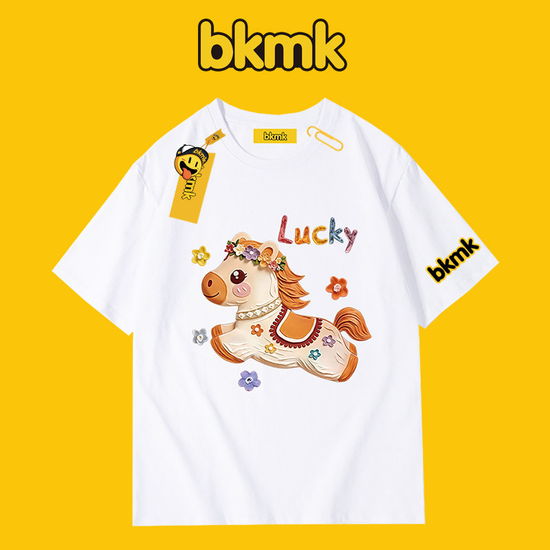 เสื้อยืดแขนสั้นคอว่าวสไตล์ AMC สำหรับผู้ชาย ทำจากผ้าฝ้ายคุณภาพเยี่ยม 100%, ไซซ์บวก