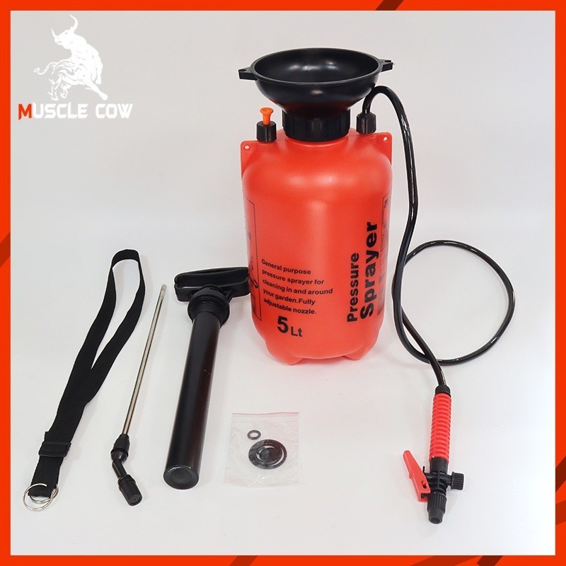 COW KING ถังพ่นยา 3-8ลิตร แอลกอฮอล์ กระบอกฉีดน้ำ กระบอกพ่นยา กระบอกฉีดน้ำแรงดัน เครื่องพ่นยา ฟ๊อกกี้ foggy แบบปั้มมือ - รูปที่ 7