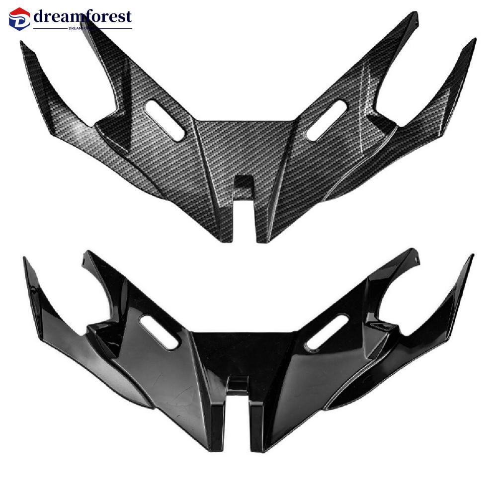 DFS รถจักรยานยนต์ Winglet Aerodynamic Wing Shark Fin Air Intake Wing ด้านหน้าคางสปอยเลอร์ & Wind Spl