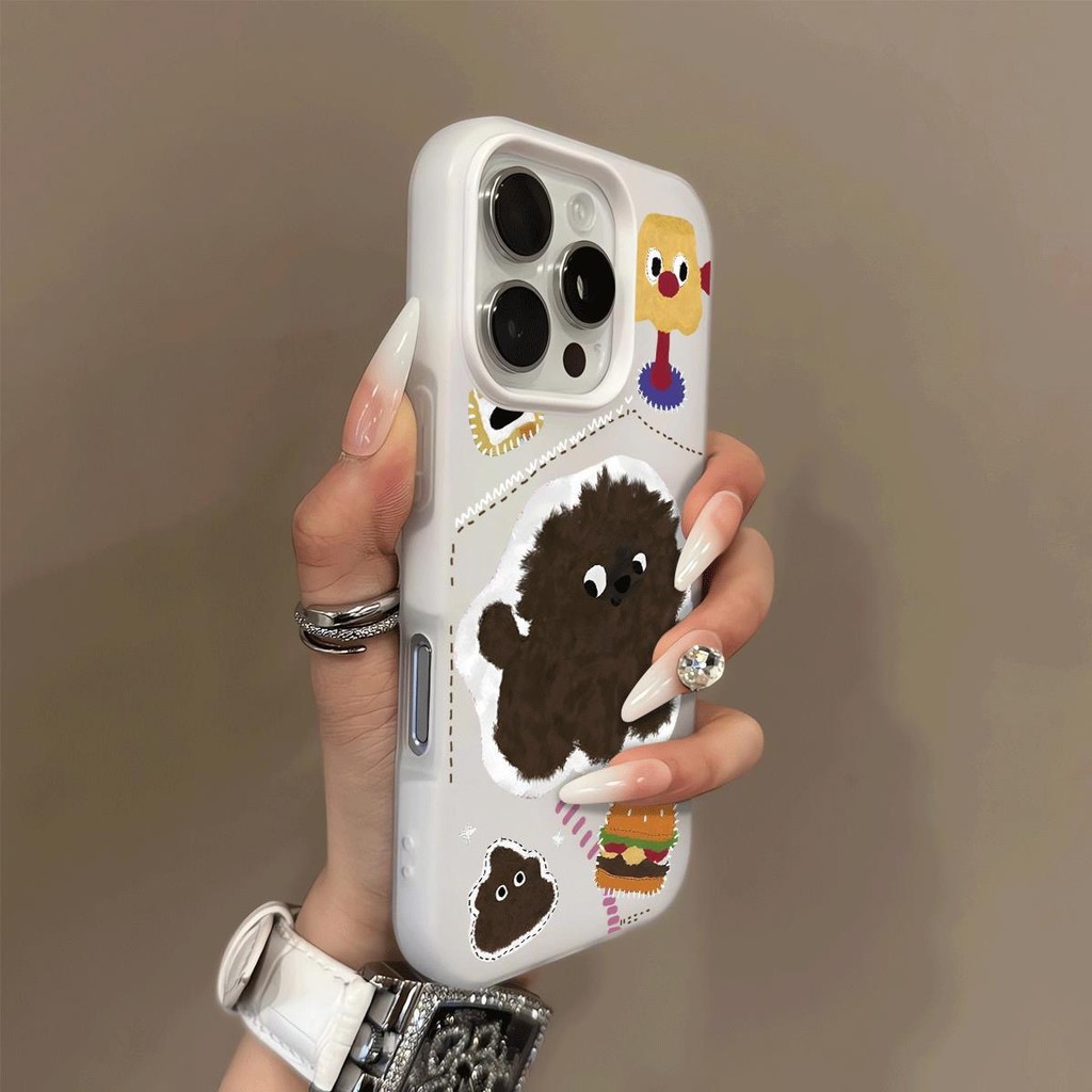 เคส Samsung A54 A05 A05S A15 A25 ออกแบบใหม่เต็มหน้าจอเจลลี่ลูกสุนัขป้องกันการตกกรณีโทรศัพท์