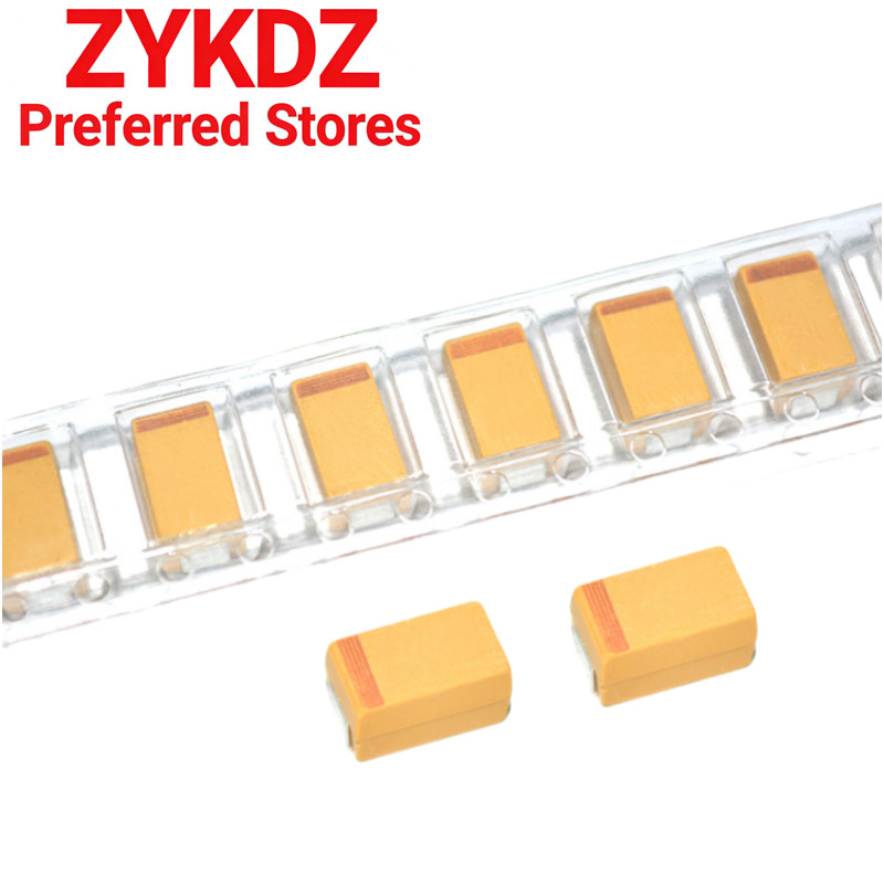 3216/1206/A Type Patch Tantalum Capacitor 1UF 2.2 UF 4.7 UF 10UF 22UF 47UF 16V