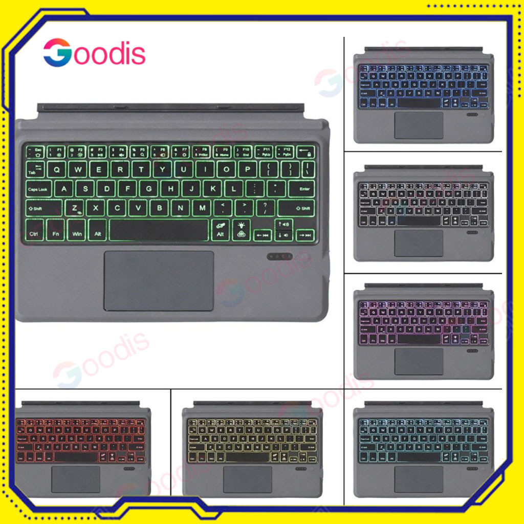 Bluetooth แป้นพิมพ์ ไทย Microsoft Surface Keyboard Type Cover Pro 11 10 X 9 8 7 6 5 4 3 Surface Go 1
