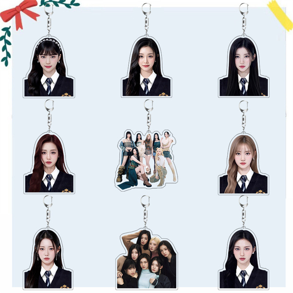 Kpop BABYMONSTER ID Photo พวงกุญแจ AHYEON RUKA CHITA กระเป๋ารูปถ่ายจี้พวงกุญแจ RUKA ASA Pan Collecti
