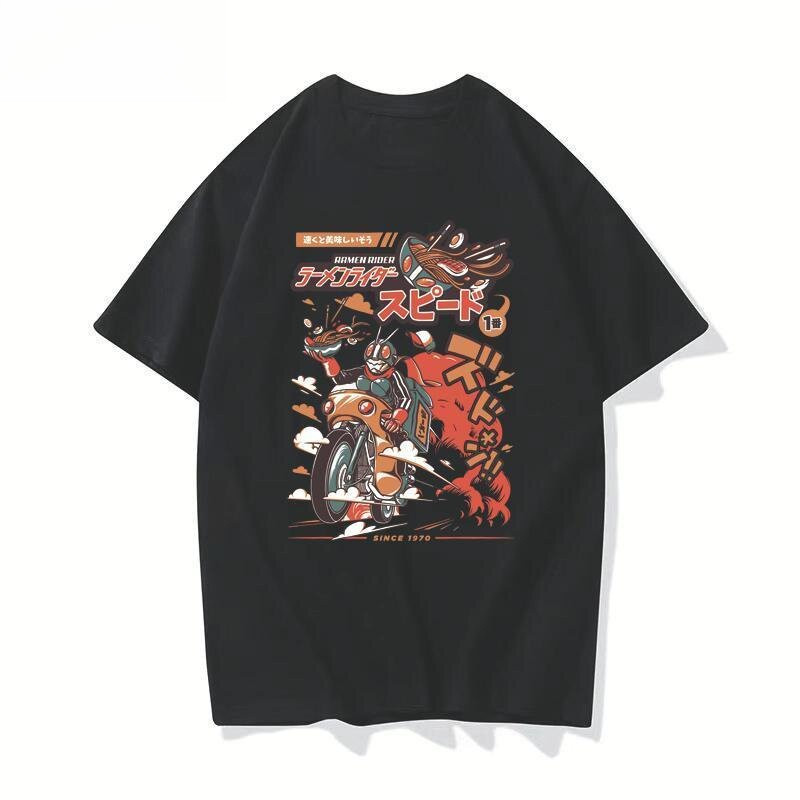 เสื้อยืดพิมพ์ลาย Kamen Rider 555 ทำจากผ้าฝ้ายแท้ คอกลม แขนสั้น ใส่ได้ทั้งชายและหญิง มีไซส์ S-5XL