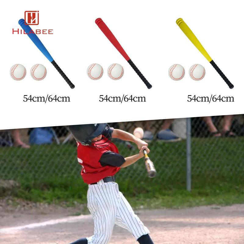 HILABEE ชุดของเล่นเบสบอลสำหรับเยาวชน สร้างสรรค์และสนุก พร้อมลูกบอล และไม้ตี เหมาะสำหรับการเล่นในสวนสาธารณะหรือพื้นที่เล่นในร่ม