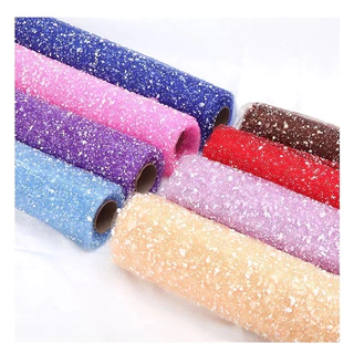 กระดาษห่อดอกไม้ ลายเกล็ดหิมะ ผ้าก๊อซ เนื้อสวย สำหรับงาน DIY/ห่อของขวัญ ขนาด 2.7 ม.
