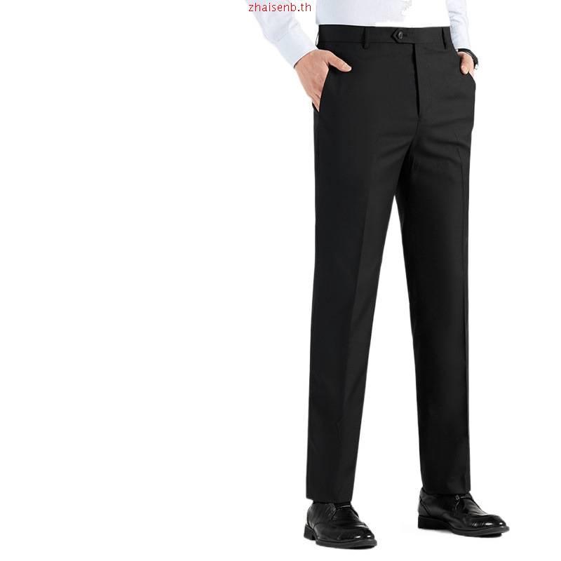 DAPPER กางเกงทำงาน รุ่น 4 Ways Stretch ทรง Slim-Fit สีเทา (TB9/GY/610SP6)