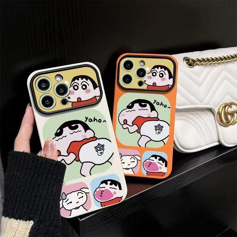 Crayon Shin-chan Big Window สําหรับ iPhone 16 Pro Max/15/17 Pro/14 Pro Max/13 Pro Max/12 Pro Max/11/