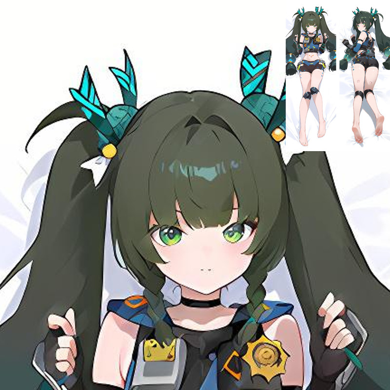 Extinct Zero Qingyi ปลอกหมอนเต็ม สินค้าอะนิเมะเกม หมอนสองมิติ