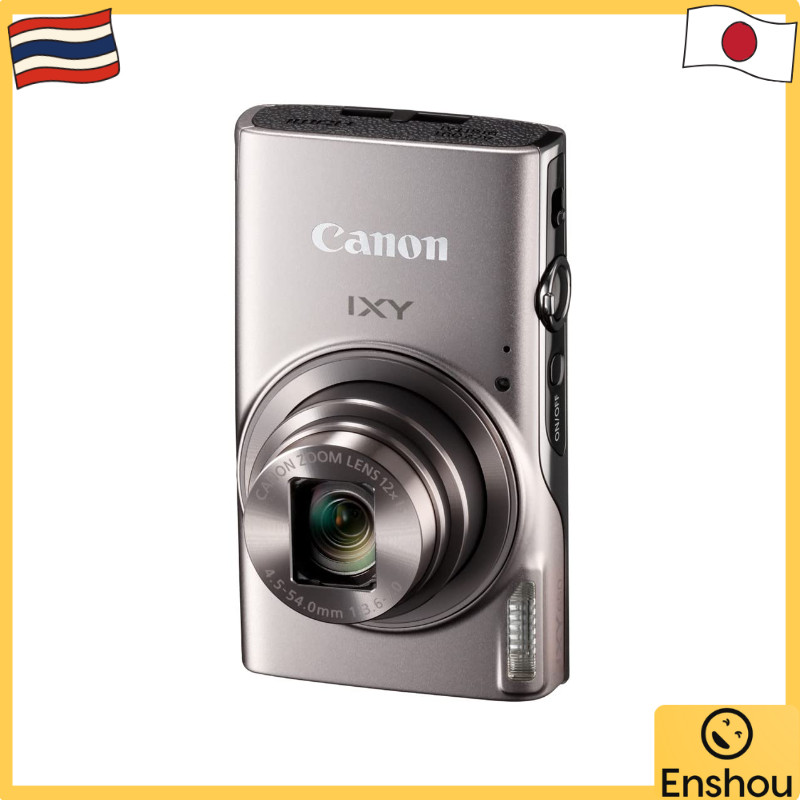 [USED From Japan]Canon compact digital camera IXY 650 Silver Optical 12x zoom / Wi‑Fi compatible IXY