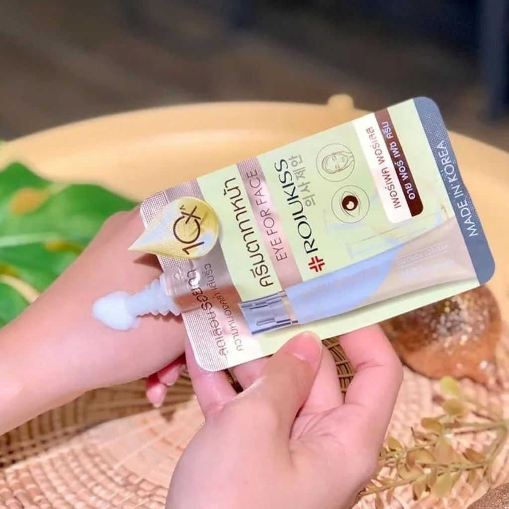 New Product#Thailand Rojukiss Flawless Eye Cream8ml Smooth fine lines, nasolabial folds, forehead wr