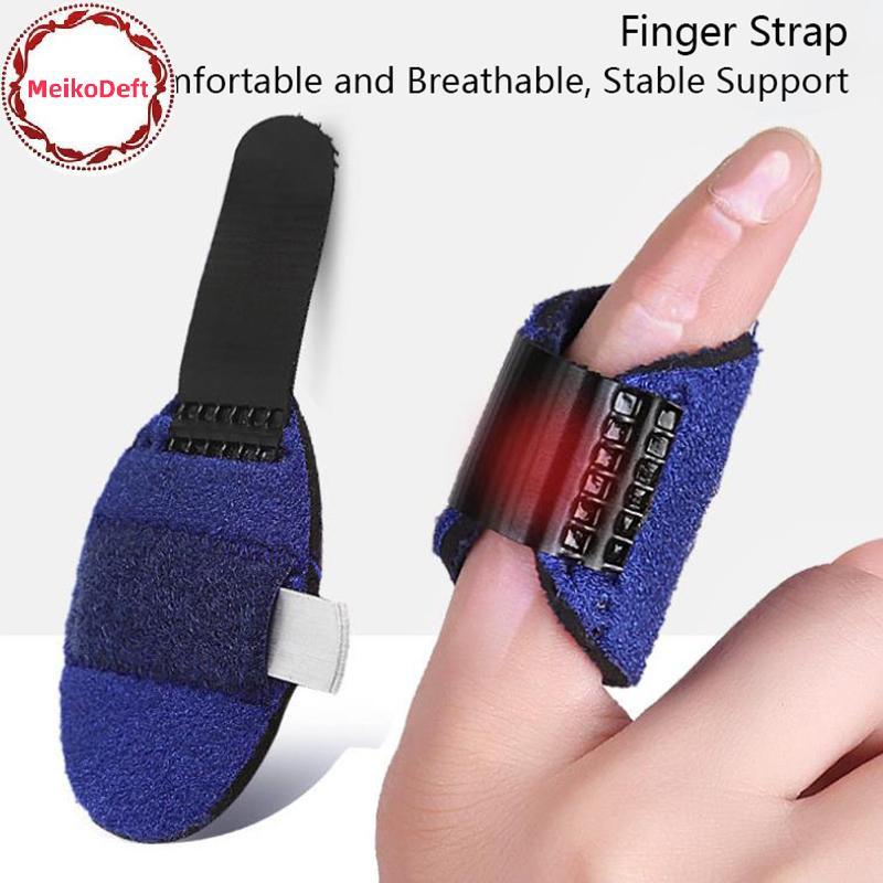 MeikoDeft 1 PC Finger Splint Fracture Protection Brace Corrector สนับสนุนยืดผ้าพันแผล TH