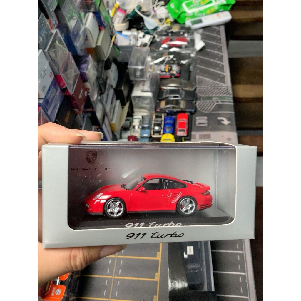 [คลังสินค้าพร้อม] 1 43 Mini Cut Porsche 911 993 Turbo 2006 Out of Print Original Package Rare Origin