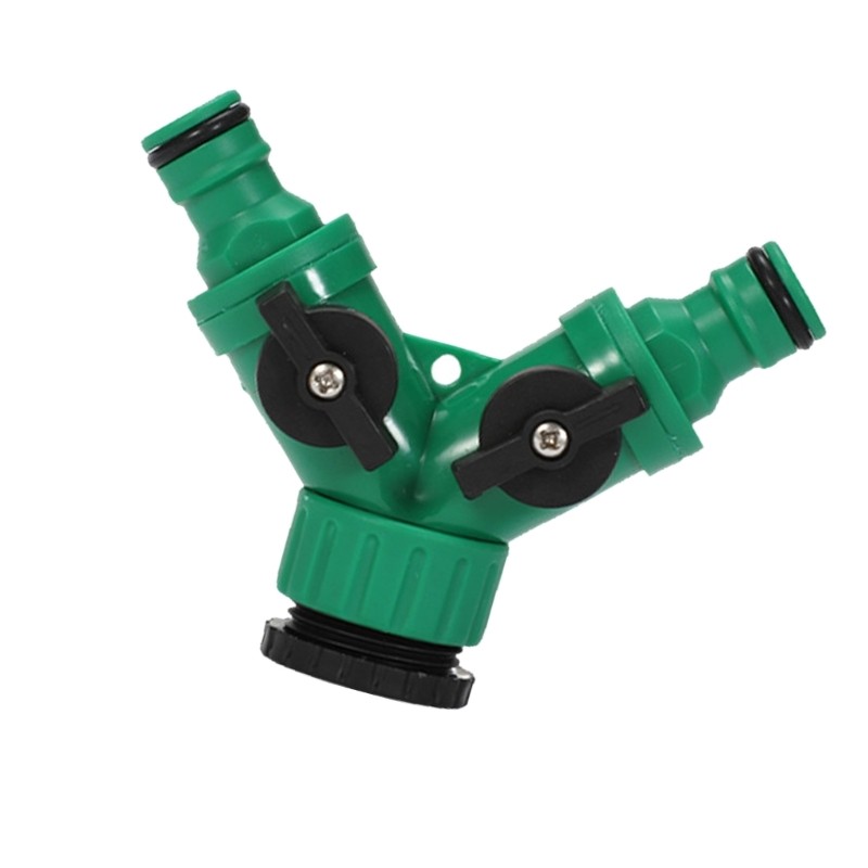 COO Y Splitter Garden Hoses Splitter Durability Plastic Water Faucet Splitter Tool