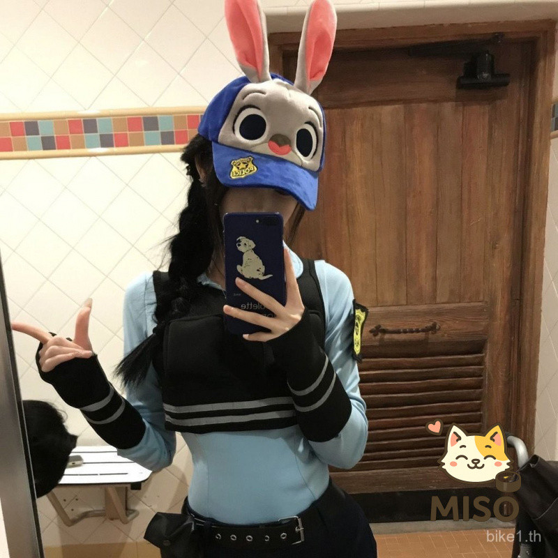 หมวกเบสบอลแบบการ์ตูน Crazy Animal City Judy Nick หมวกกันแดดน่ารักสำหรับของขวัญและสวมใส่ง่าย - รูปที่ 5