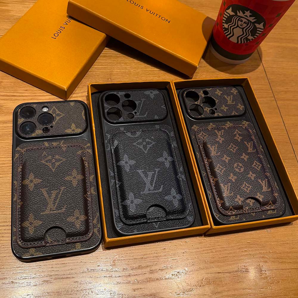 แฟชั่นเคสโทรศัพท์แม่เหล็กพร้อมผู้ถือบัตรสําหรับ ไอโฟน 17โปรแม็กซ์ 17 16โปรแม็กซ์ 16 15โปรแม็กซ์ 15 1