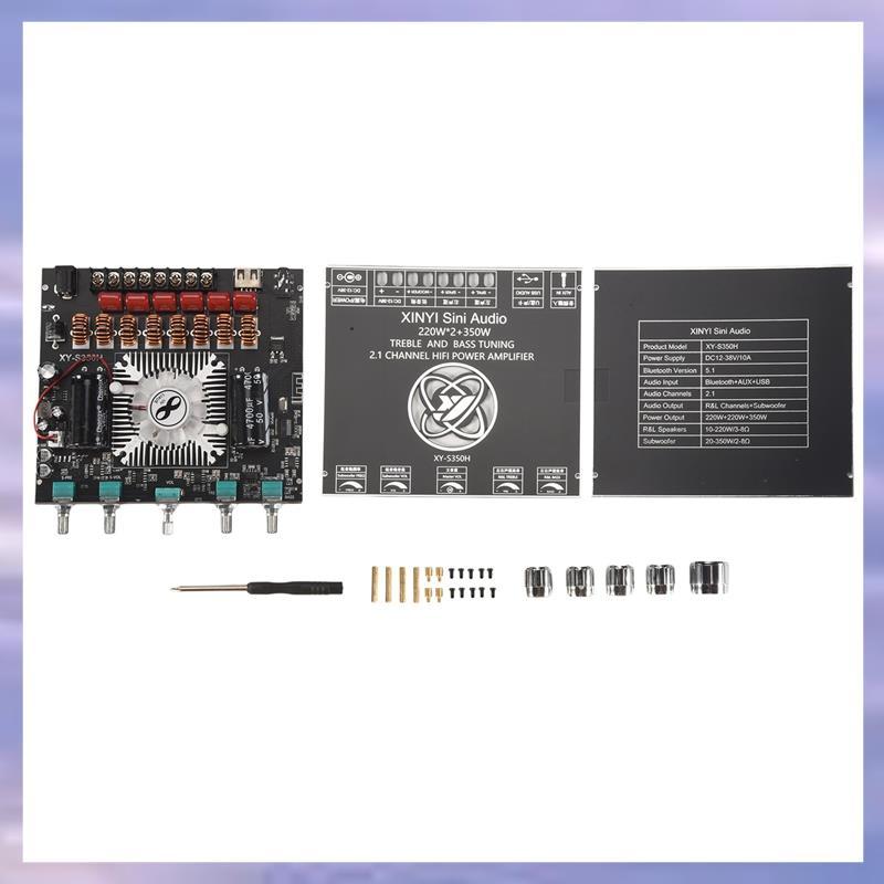 XY-S350H 2.1 ช่อง TPA3251 บอร์ดขยายเสียงบลูทูธซับวูฟเฟอร์สูง 220Wx2 + 350W