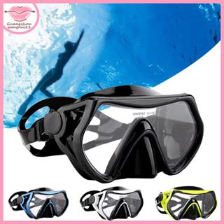 [กซ] ว่ายน้ําแว่นตากระจกนิรภัยผู้ใหญ่กีฬาทางน้ําอุปกรณ์ดําน้…