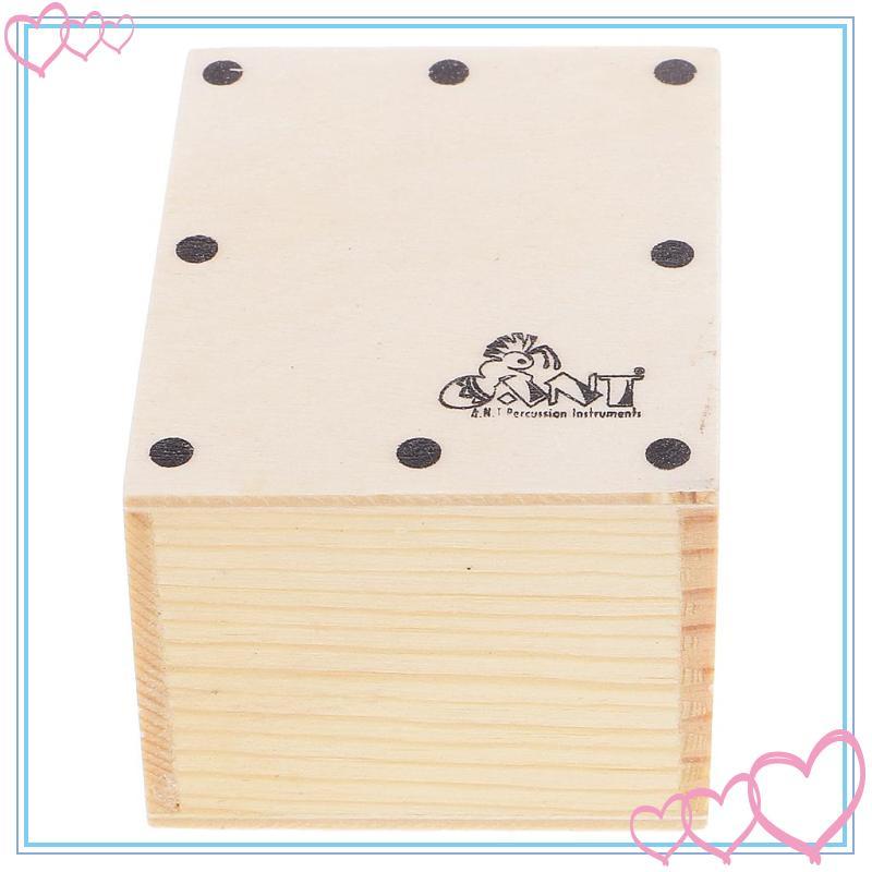 [meteor2] Small Cajon Carring Sand Shaker Hand Mini Handheld Percussion Instrument