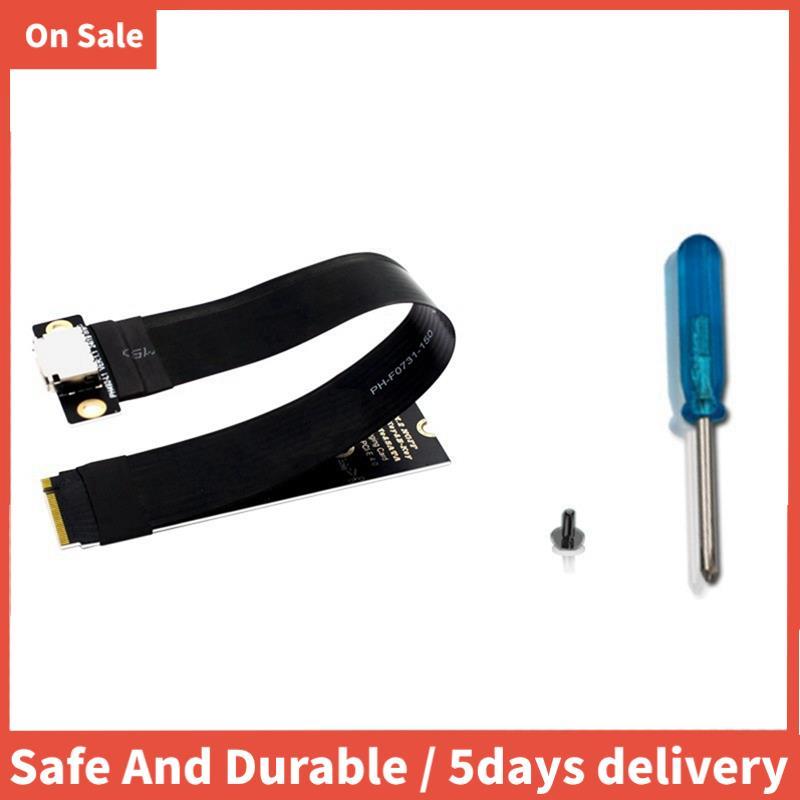 M.2 NVMe PCIE 4.0 ถึง Oculink SFF-8611 SFF-8612 หญิงอะแดปเตอร์สายแล็ปท็อปภายนอกกราฟิกการ์ดสายต่อ