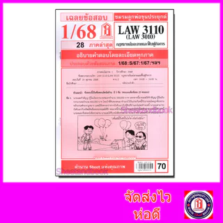 ชีทราม ข้อสอบ LAW3110,LAW3010 (LA310) กฎหมายล้มละลาย Sheetandbook