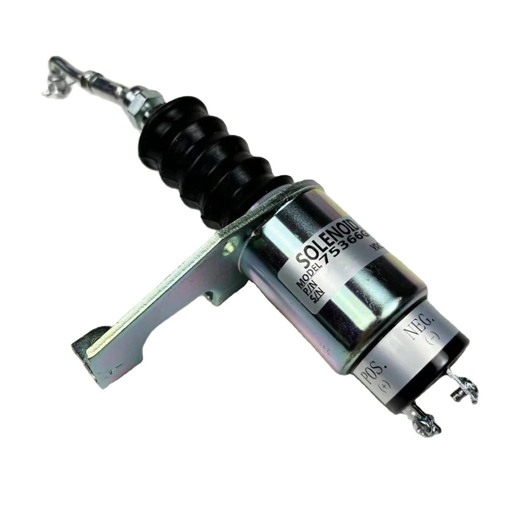 12V หยุดโซลินอยด์วาล์ว 75366GT สําหรับเครื่องยนต์ 40H 60H