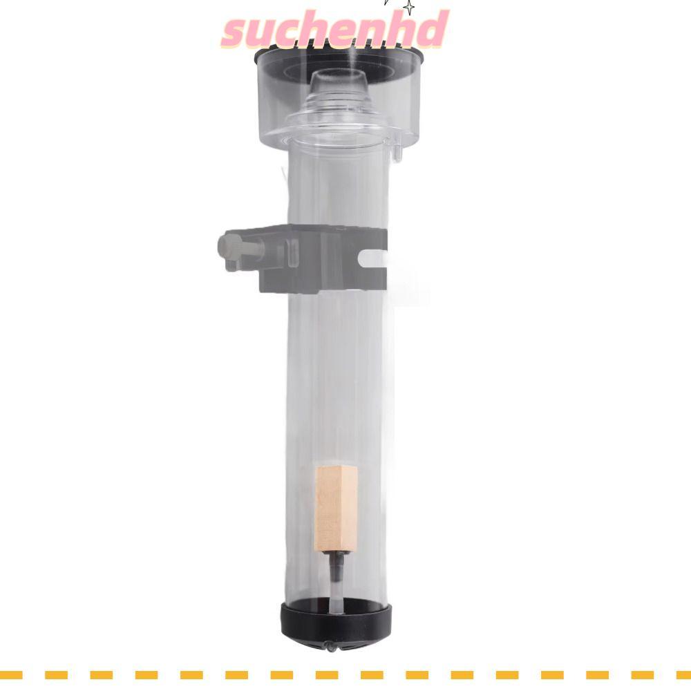 SUCHENHD Fish Protein Skimmer, แยก Impurries Borosilicate Glass Aquarium Filter, ใช้งานได้จริง เย็น/