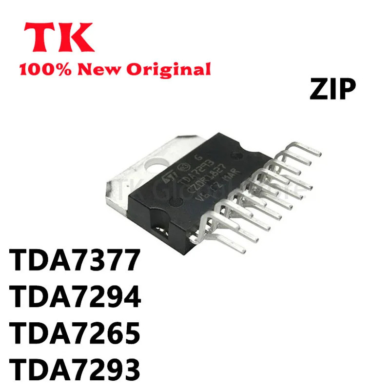 5 ชิ้น TDA7293 TDA7294 TDA7265 TDA7377 ZIP เครื่องขยายเสียงชิป IC ในสต็อก