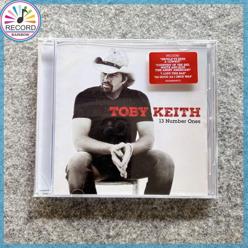 Toby Keith 13 Number Ones CD อัลบั้มใหม่เอี่ยม [ปิดผนึก] QBMY