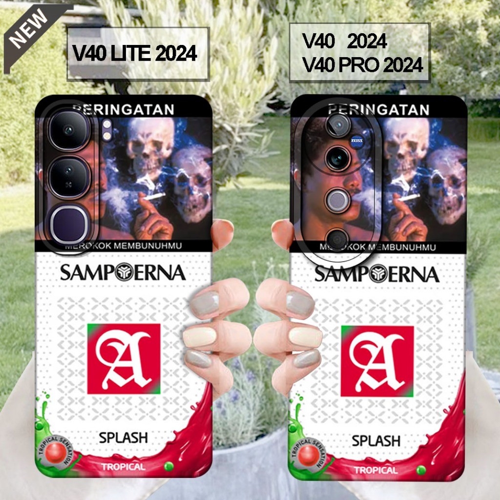 เคส VIVO V40 _เคส VIVO V40 PRO และเคส VIVO V40 LITE - เคสซิลิโคนสีดําสุดเท่ ยืดหยุ่น ใส