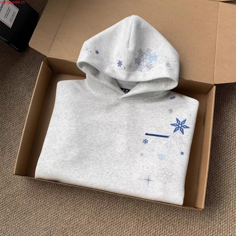 Eashion เสื้อฮู้ดดี้แขนยาว แบบสวม ผ้าหนา แฟชั่น กันแดด กันหนาวได้ เสื้อกันหนาวแขนยาว