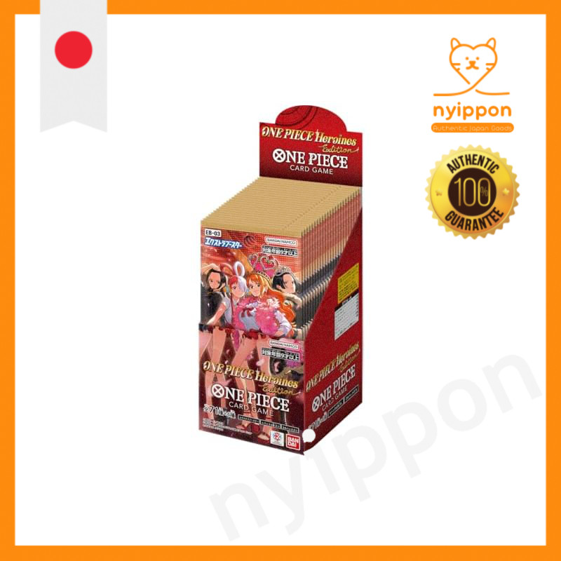 BANDAI ONE PIECE Card Game Extra Booster ONE PIECE Heroines Edition 【EB-03】