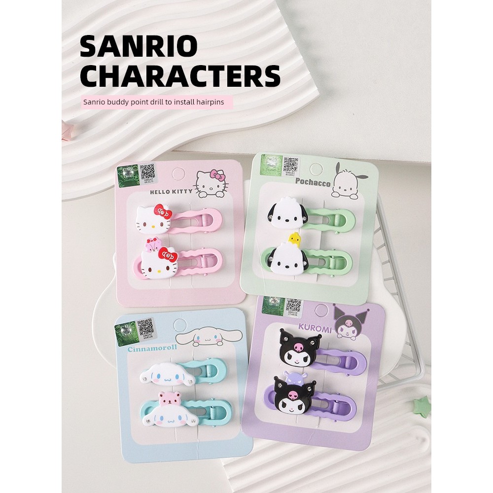 กิ๊บติดผม sanrio กิ๊บ sanrio Sanrio Cinnamon Dog Rhinestone กิ๊บติดผมการ์ตูน