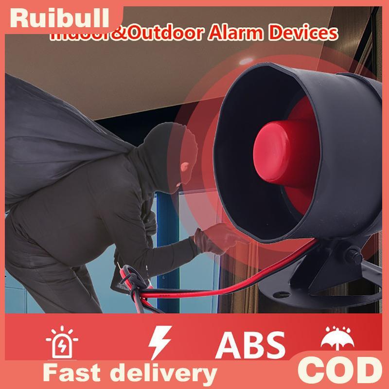 ใหม่ WiFi Siren Alarm System ไร้สาย Loud Sound Alert Siren Kit Smart Life Sirenpatible สําหรับ Home 